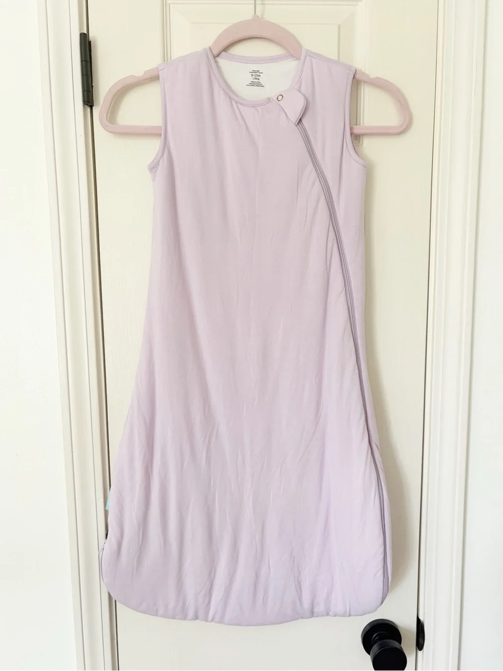 6-15m PurComfy LuxeDream super soft sleep sack in purple lavendar